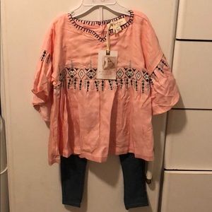 NWT Jessica Simpson girls set